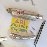 KNALPOT RACING WRX CBR250RR NINJA 4TAK 250CC FI NINJA RR MONO NEW CB150R CBR K45 R25 WRX SLIPON