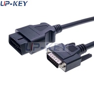 OBD2 Male to DB25 Adapter Cable Car Diagnostic Serial Port Connection Cable DB15 Car Data Reading Ca