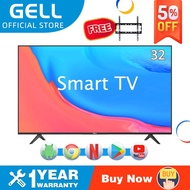 GELL 32 Inches Android Smart TV LED TV WITH Wall Bracket