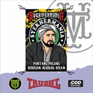 90X60 CM SYEKHERMANIA FLAG MINI FLAG SHOLAWAT FLAG