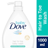 Baby Dove Sensitive Moisture Hair to Toe Wash - 1000 mL