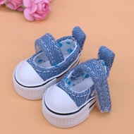 Tilda 3.6cm Mini Doll Shoes For Blythe Doll Ob24 Toy Doll 1/8Canvas Sneakers Shoes for EXO KPOP Stuffed Doll High Quality Shoes