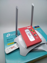 Paket Hotspot Wifi Router TP-LINK TPLINK MR3420 + USB MODEM WIFI WINGLE Unlock All GSM