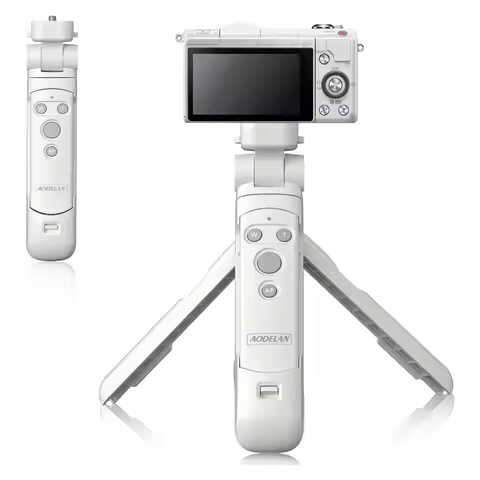 AODELAN Wireless Shooting Grip Tripod for Canon with Camera Remote Control for Still, Video, Vloggin