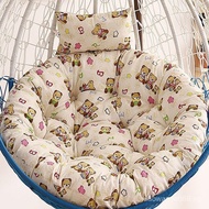 Hanging Basket Cushion Bird's Nest Cradle Chair Cushion Swing Glider Cushion Removable and Washable 