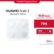 [11.10 20.00 - 11.13 | ลดสูงสุด15%*] HUAWEI Scale 3 Bluetooth Edition HUAWEI TruFitTM 1 10 ค่าผลลัพธ