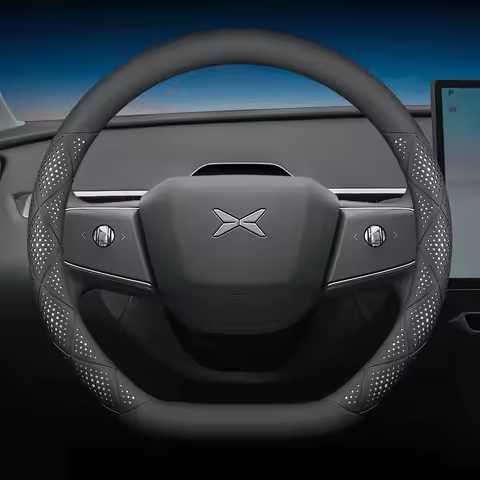 37‑38cm Sport Grip Breathable Steering Wheel Cover For XPENG G6 G9 P7 X9 G3i P5 P7+ Luxury All Seaso