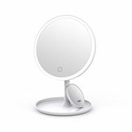 ▶$1 Shop Coupon◀  LED Makeup Mirror, VOXON Makeup Mirror with Lights, Touch Screen Dimming, 1X/10X M