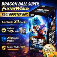 BANDAI Dragon Ball Super Fusion World FB01 Booster Box 24 Packs Japan【2026】