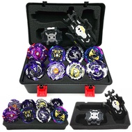 Gyro 8pcs Burst Beyblade Set With Launcher Portable Storage Box Toy Kids Gift