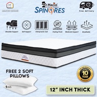 (Free Shipping + Pillow) Dr. Macio Spinores 11" Plush &amp; 12" Promax  King / Queen / Super Single / Single Mattress