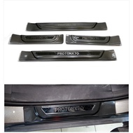 Proton X70 side sill step plate 1 set 4 pcs carbon fiber