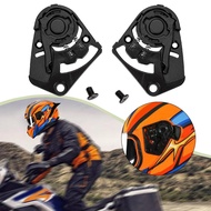 [whfashionkk] Easy Installation Motorcycle Helmet Visor Base Repair Component Full Face Helmet Lens 