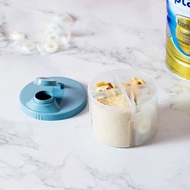 4 Grid Portable Baby Food Storage Box Essential Cereal Infant Milk Powder Box Toddler Kids Snacks Co