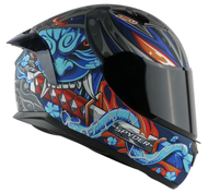 SPYDER Full-Face Dual Visor Helmet ROGUE GD NEO- HANYA (with Free Spoiler and Extra Visor)