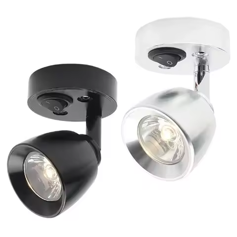 12-24V Marine RV Reading Wall Lights Cross Border LED RV Lamps 3W Ferry Boat Yacht LED Reading Ceili