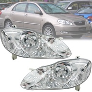 [READY STOCK] Toyota Altis 2001 Head Lamp Head Light Front Headlight Lampu Depan Corolla Altis ZZE12