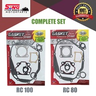 SUZUKI RC80/ RC100 COMPLETE ENGINE GASKET SET