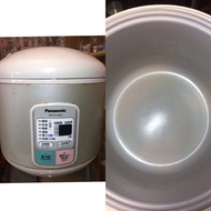Japan Panasonic rice cooker 100% working  日本 Panasonic 樂聲牌 松下 電飯煲 100%正常 有煲老火湯功能 煲粥 三段火候