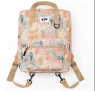日本直送🇯🇵全新 正品 包順豐 日本品牌KiU 兒童背囊 手提袋 書包 backpack 防水 雙肩包 13L 時尚 Tiger圖案 彩色 可愛