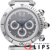 Cartier Pasha de Cartier Chronograph Watch 41mm Gray Pasha De Cartier Chronograph WSPA0027 Box Warra