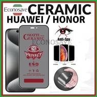 Ceramic Privacy Screen HUAWEI Nova 2 Lite/3i/4E/5T/7i/8i/9Se/Honor Y9s/Y7A/Y6P/X5/X6B/X7A/X8B/X9C Sm