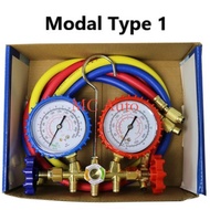 Aircond Meter Set R410a R32 R22 R134A R600 Air Cond Meter Gauge R12 R134 Air Conditioner Refrigerant