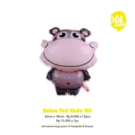 Hippo Nil Foil Balloon