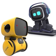 【In stock】Intelligent Emo Robot Expression Dance Voice Command Sensor, Singing, Dancing, Suitable for Chatting with Children Robot Toys DLYG
