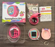 二手 Tamagotchi Uni塔麻可吉 Uni 粉紅色