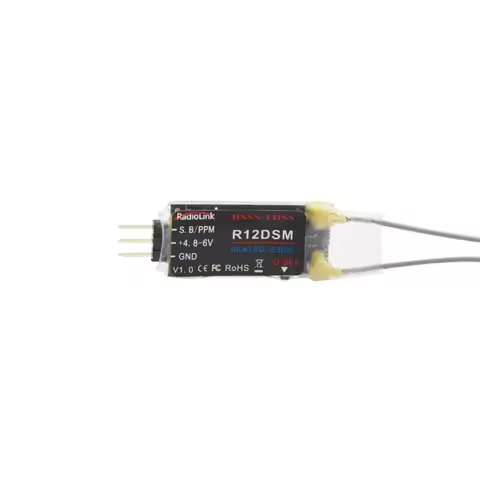 Radiolink R12DSM 2.4G 12 Channels Receiver For Radiolink Transmitters AT9 AT9S AT10 AT10II