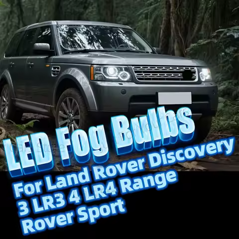 2x 3570 CSP LED Fog Light Bulbs Canbus H8 H11 Lamps For Land Rover Discovery 2 LR2 3 LR3 4 LR4 Range
