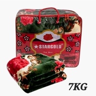 Korean Soft Super Embossed Blanket 5KG/6KG/7KG/8KG/220X240cm King Size Blanket