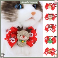 Pet Collar Christmas Elements Holiday Dress Up Adjustable Kitten Festival Decorative Collar Pet Supp