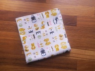 日本純棉手帕 = 柴柴的和風點心店 = 米白 (共4色)