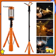 [Fx] Telescopic Tripod Light Camping Light with Adjustable Height Rechargeable 90000mah Camping Lant