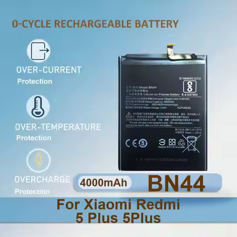BN44 Mobile Phone Battery For Xiaomi Redmi 5 Plus 5Plus 4000mAh Real Capacity
