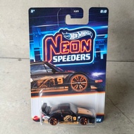 Hot Wheels Silver Series Porsche 993 GT2 Neon Speeders [Metal Display]
