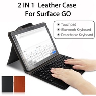 Microsoft Surface Go 2 in 1 Leather Folding Stand keyboard Case Cover