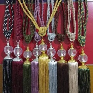 Curtain rope, curtain tie, curtain hanger