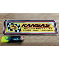 sticker kansas racing products