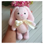 Plush stuffed rabbit toy, soft toy bunny, gift toy bunny