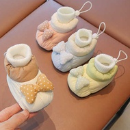 Baby Shoes Socks Autumn Winter Male Female Baby Toddler Shoes Plus Velvet 6 to 12 Months 0-1 Years O
