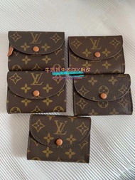 ［預訂］LV Louis Vuitton 正品中古拆皮手工製作 LV豆豆短款 銀包/卡包