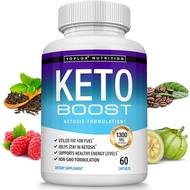 Keto Boost Diet Pills Ketosis Supplement -  Exogenous Keto Formula Support Energy & Focus, Advanced 