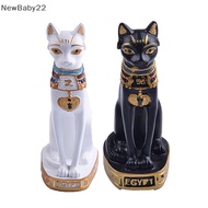 NN mini Egyptian Bastet cat statue sculpture Egypt goddess figurine home decor SG