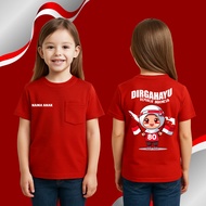 Boys' and Girls' T-shirts, Trendy and Contemporary Independence Edition, Customizable Images and Nam