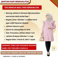 Baju Atasan Tunik Muslim Muslimah Wanita Terbaru 2021 kekinian Remaja
