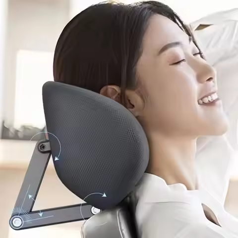 High Quality Attachable Chair Chair Headrest Ergonomic Adjustable Support Cushion Neck Support Spong