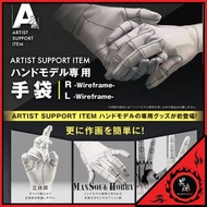 [日版 質保] 壽屋 人手模型 手套 (左/右手) Artist Support Item Hand Model Glove Left / Right Wireframe